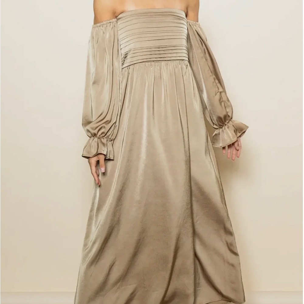 New With Tags, Theodora Silk Dress - Maternity Friendly